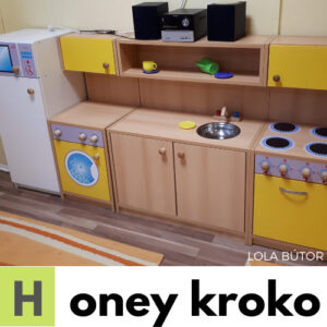 HONEY Kroko óvodai játékkonyha szett
